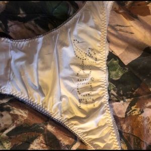 Victoria secret bride panties